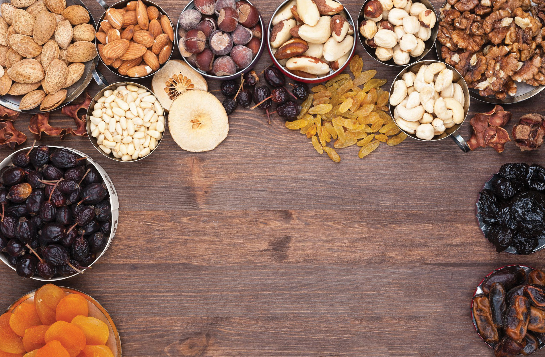 Premium nuts and dried fruit supplied by Pasha